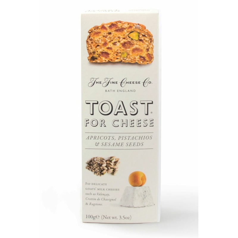 Apricot Pistachio Toast for Cheese