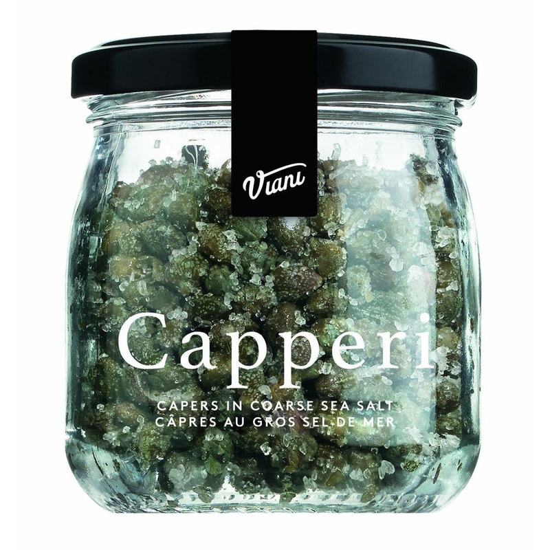 Capers in Coarse Sea Salt