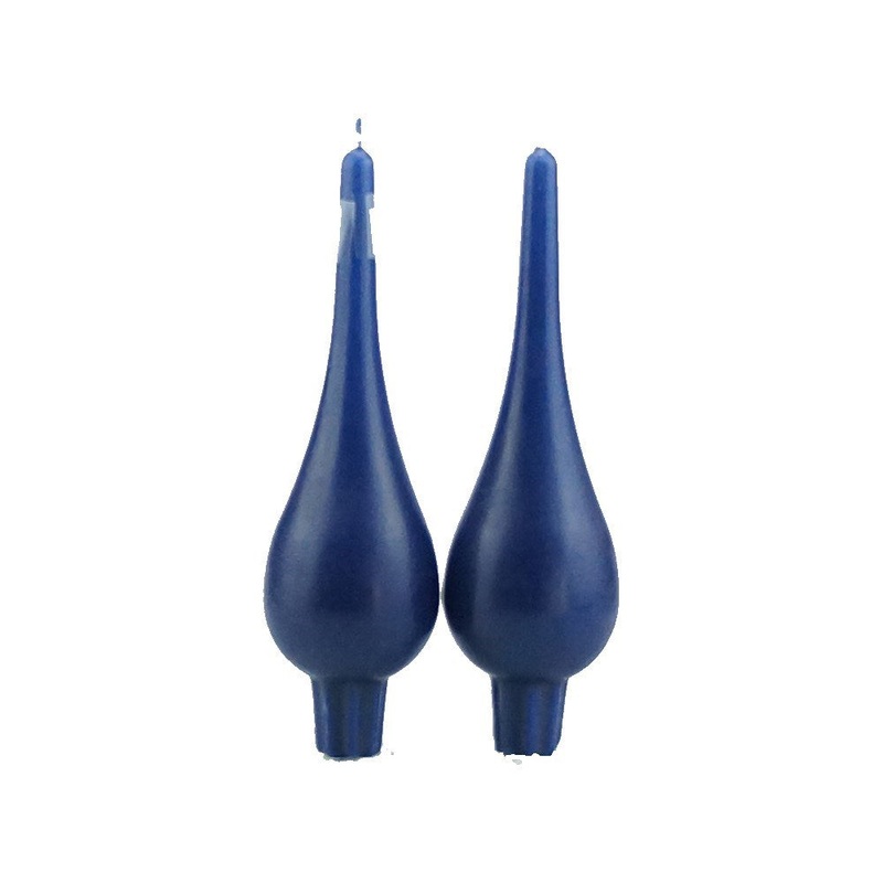 Danish Drop Candles - Navy