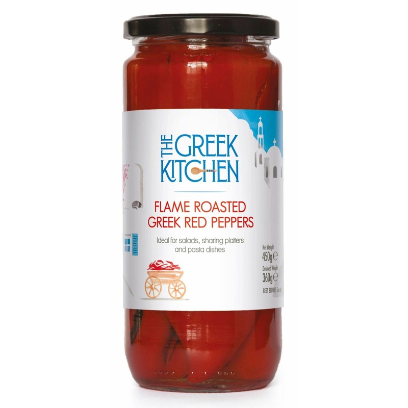 Greek Kitchen Flame Roasted Red Peppers