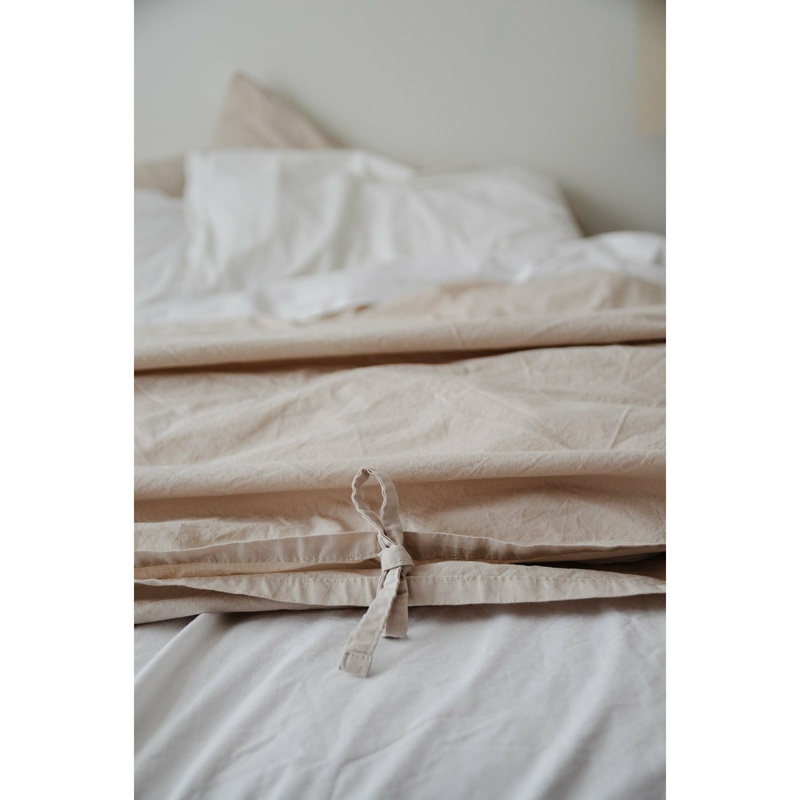 King Duvet Cover - Oat Milk