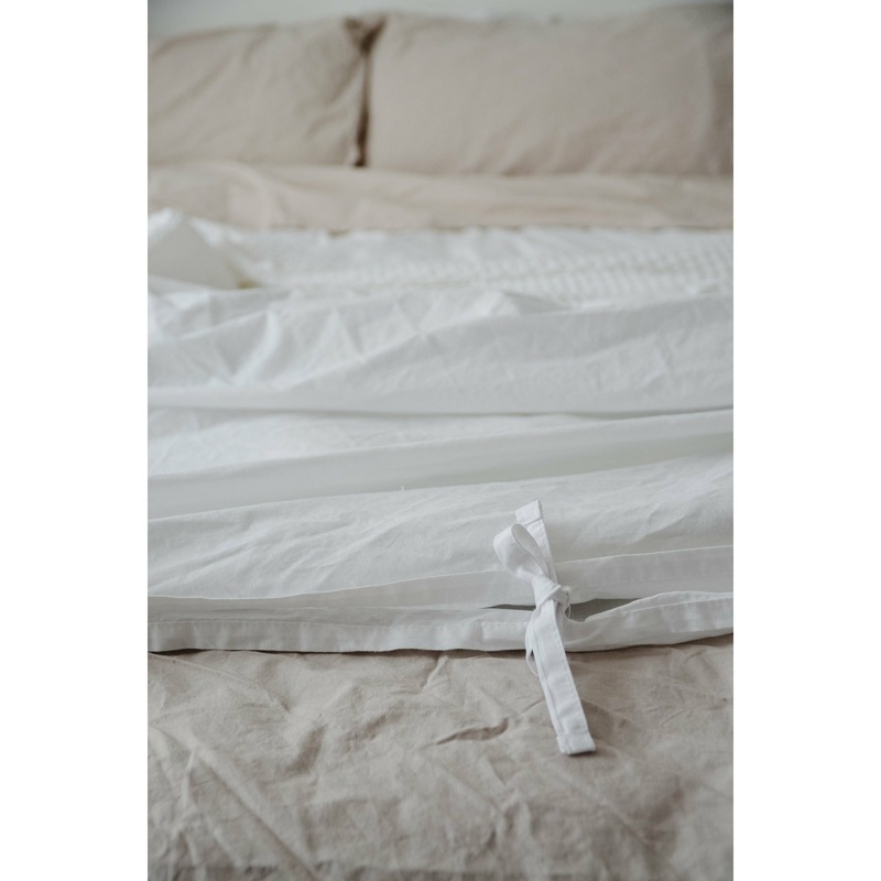 King Duvet Cover - White
