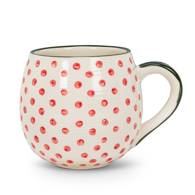 Mug with Red Dots