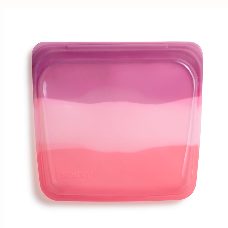 Stasher Sandwich Bag - Coral