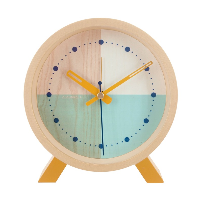 Turquoise Desk Clock