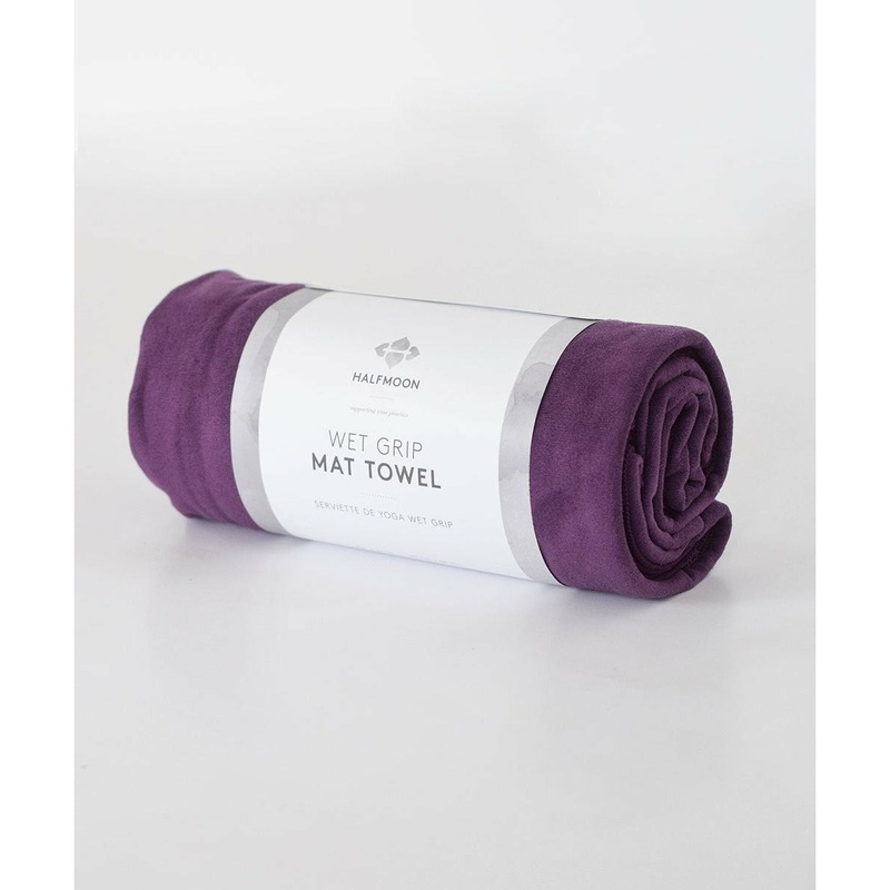 Wet Grip Mat Towel - Plum