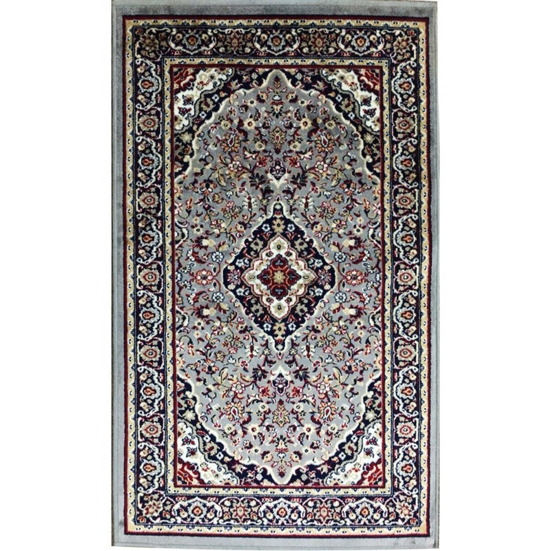2' x 4' Afande Grey Rug