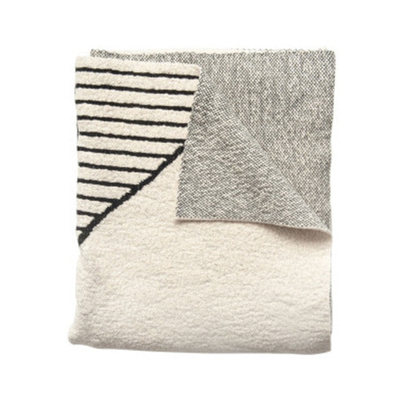Cotton Knit Throw Blanket