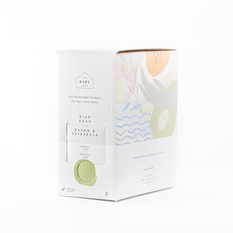 Dish Soap Refill Box - Bergamot + Lime
