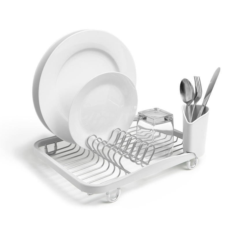 In-Sink Dish Rack - White