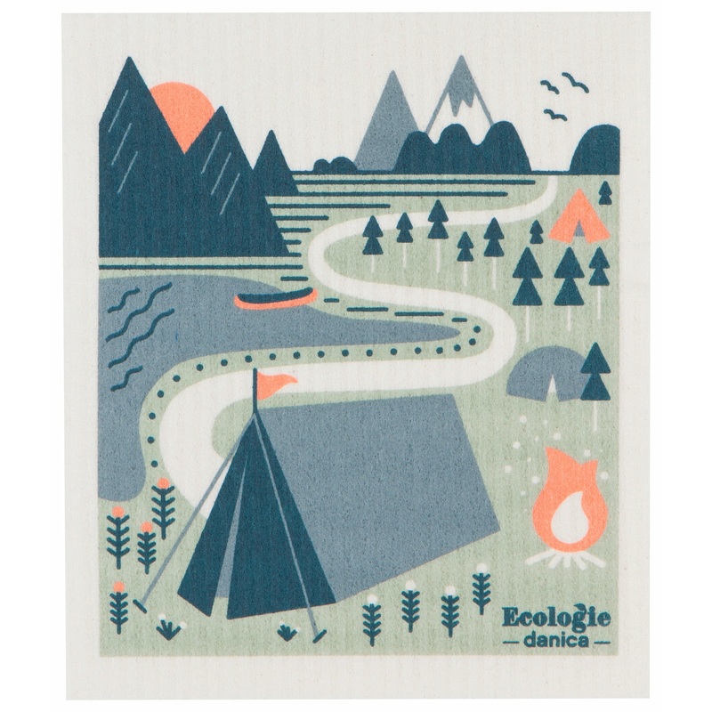 Swedish Dishcloth - Camp Life