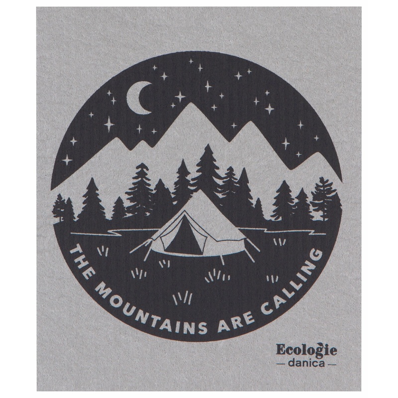 Swedish Dishcloth - Mountains Calling