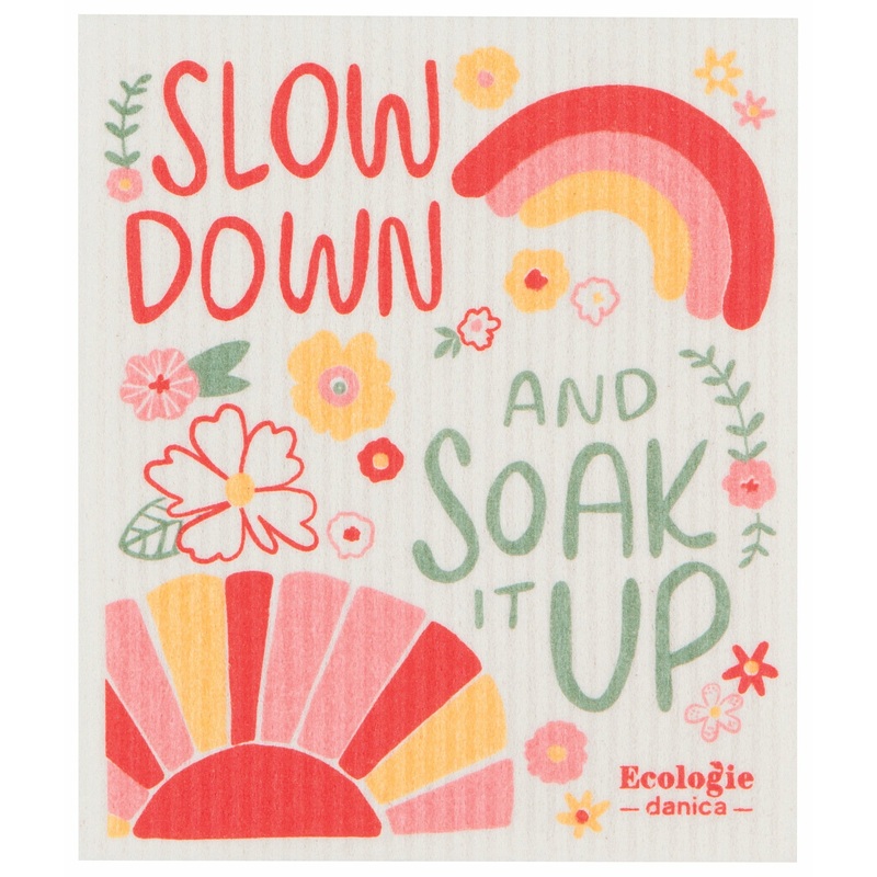 Swedish Dishcloth - Slow Down
