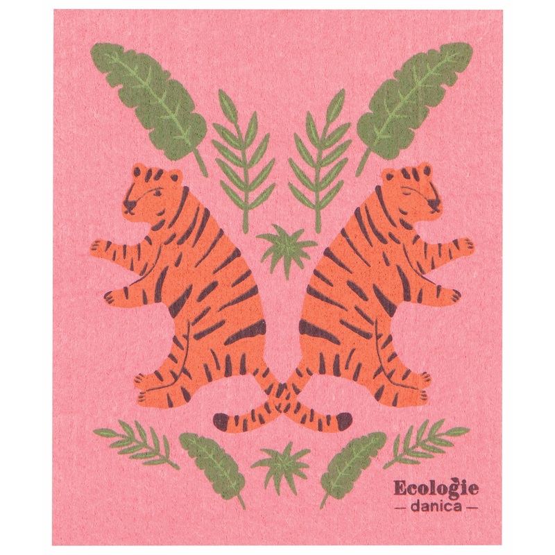 Swedish Dishcloth - Tigers