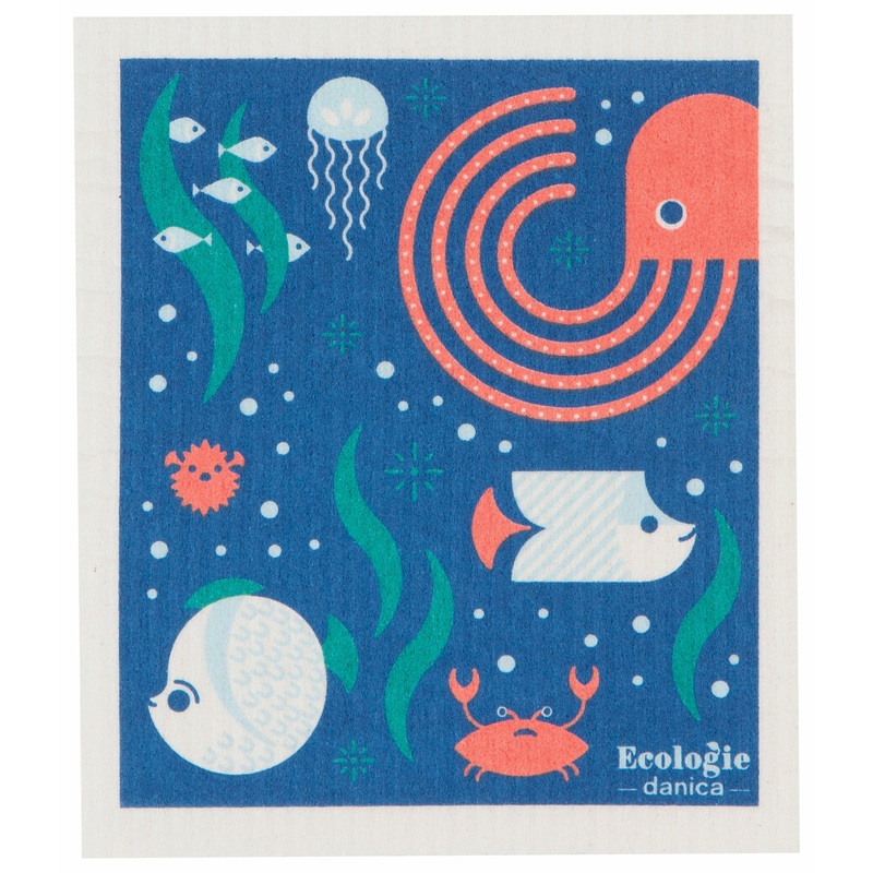 Swedish Dishcloth - Under the Sea