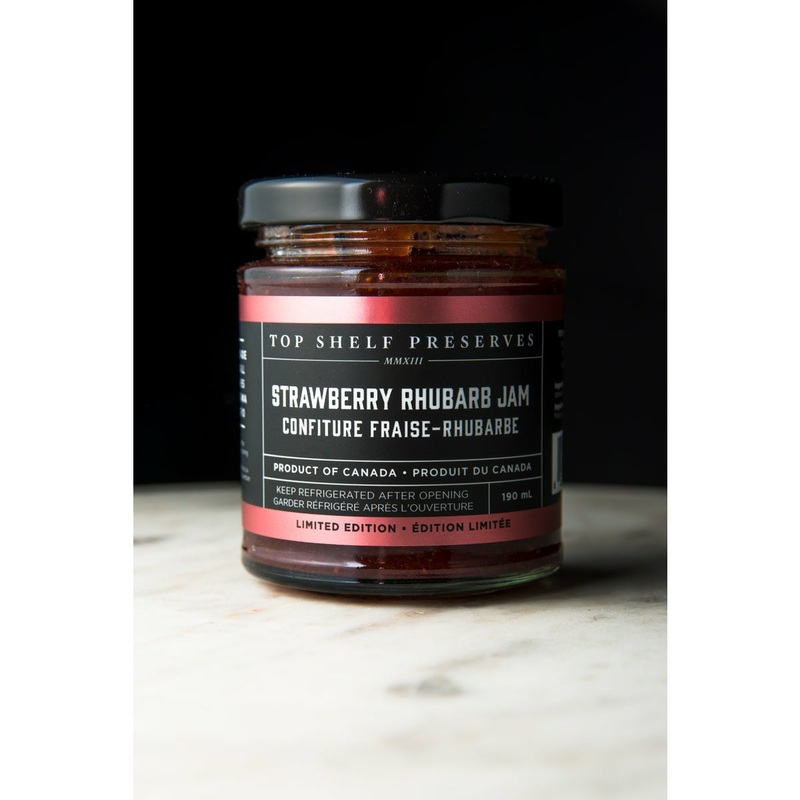 Top Shelf Preserves Strawberry Rhubarb Jam