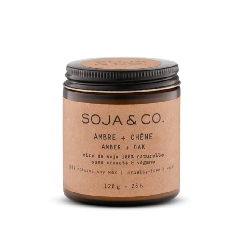 Amber & Oak Candle 4oz.