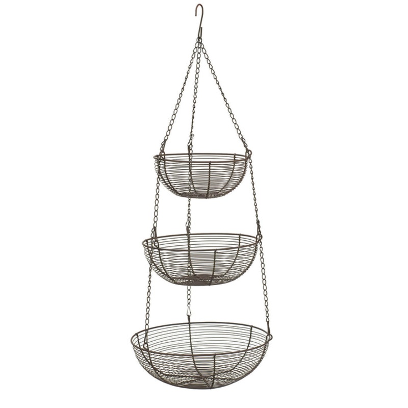 Bronze 3 Tier Hanging Basket