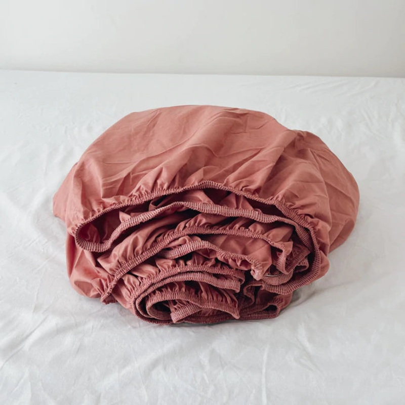 Cinnamon Fitted Sheet - King