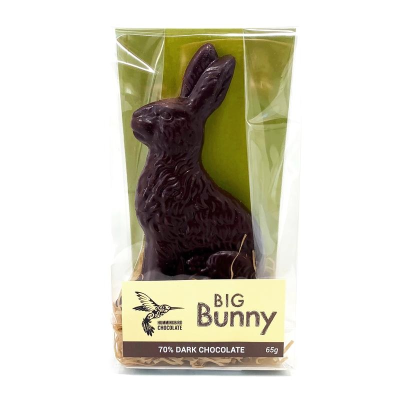 Dark Chocolate Easter Bunny - Hummingbird Chocolate