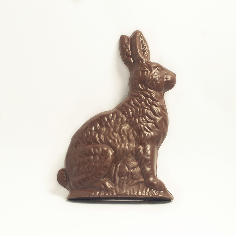 Dark Milk Chocolate Easter Bunny - Hummingbird Chocolate