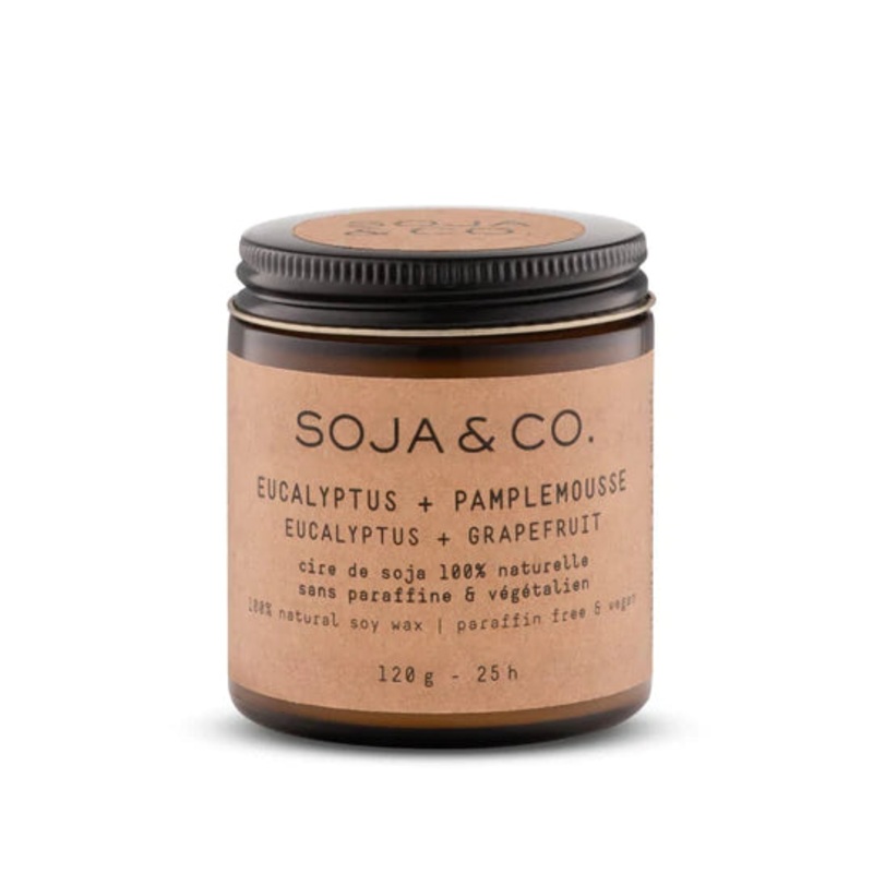 Eucalyptus & Grapefruit Candle 4oz.