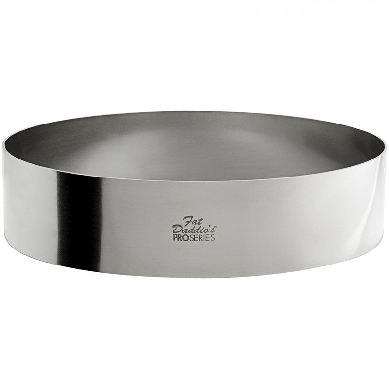 Fat Daddio's 8" x 2" Pastry Ring