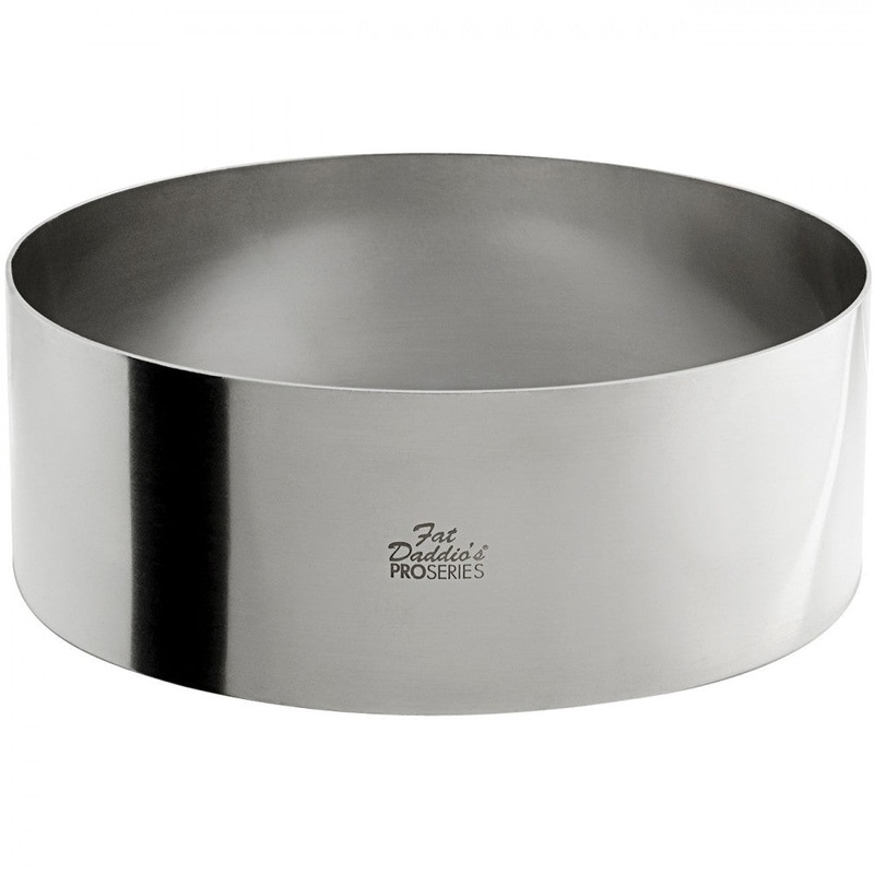 Fat Daddio's 8" x 3" Pastry Ring