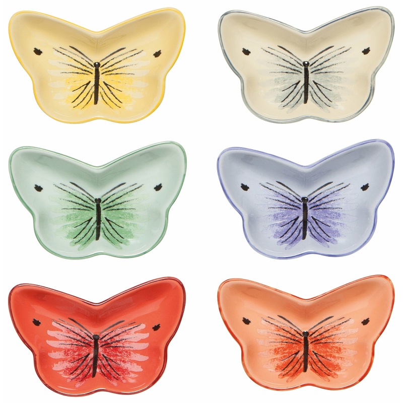 Pinch Bowl Set of 6 - Morning Meadow