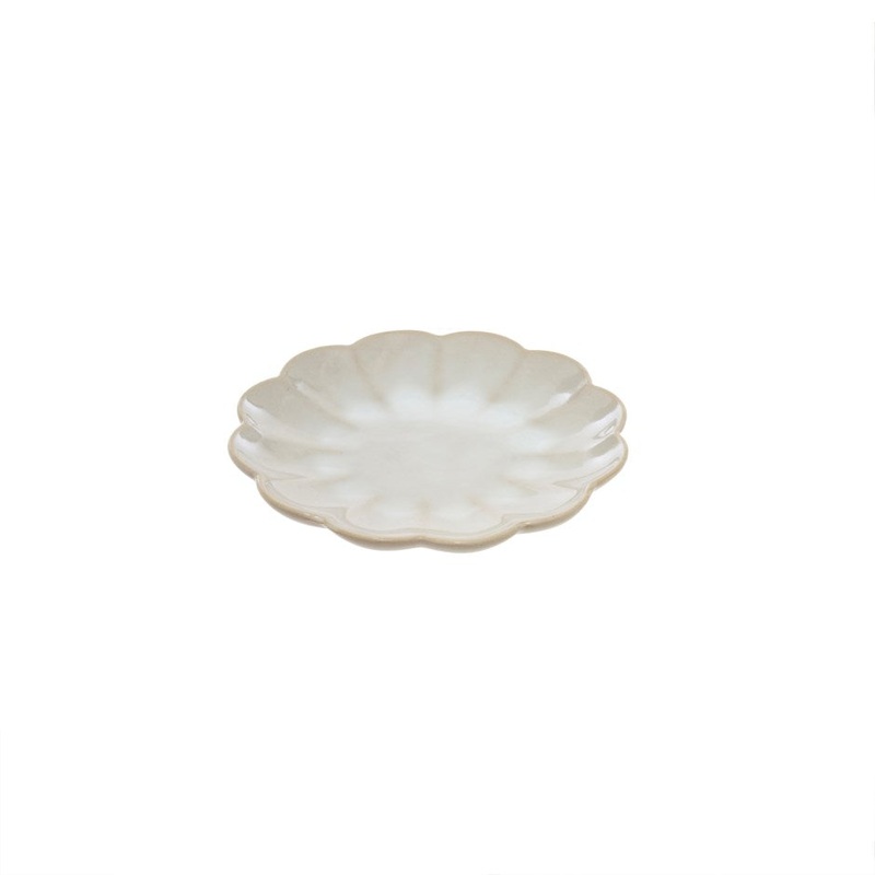 Small Amelia Plate - White