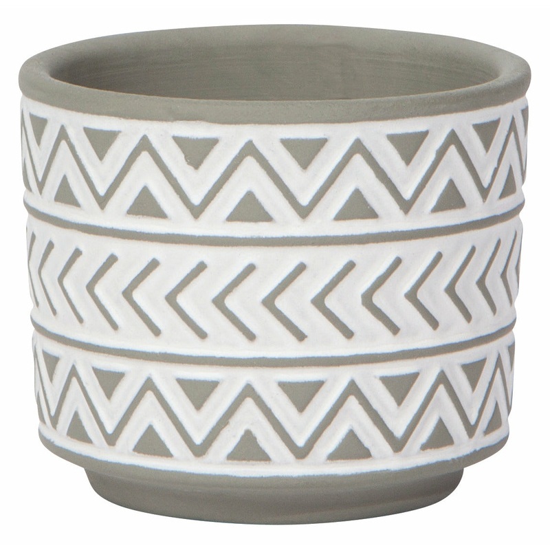 Small Plant Pot Spark - Grey