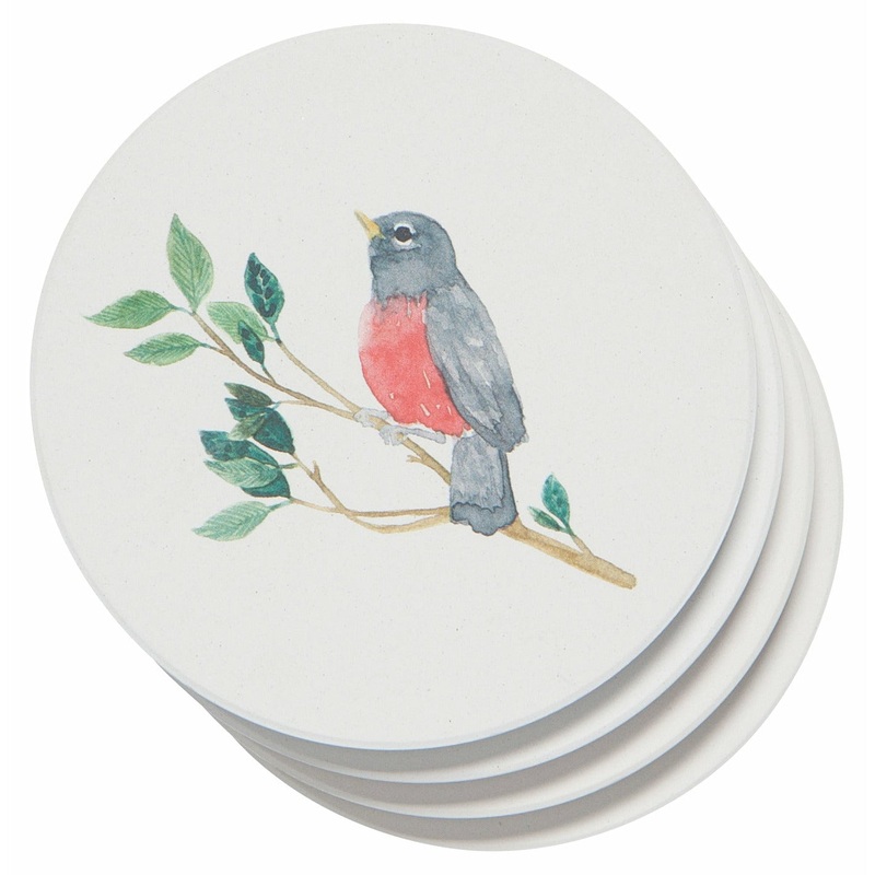 Soak Up Coaster - Birdsong