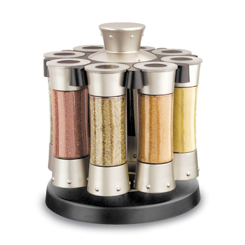 Auto-Measure Spice Carousel