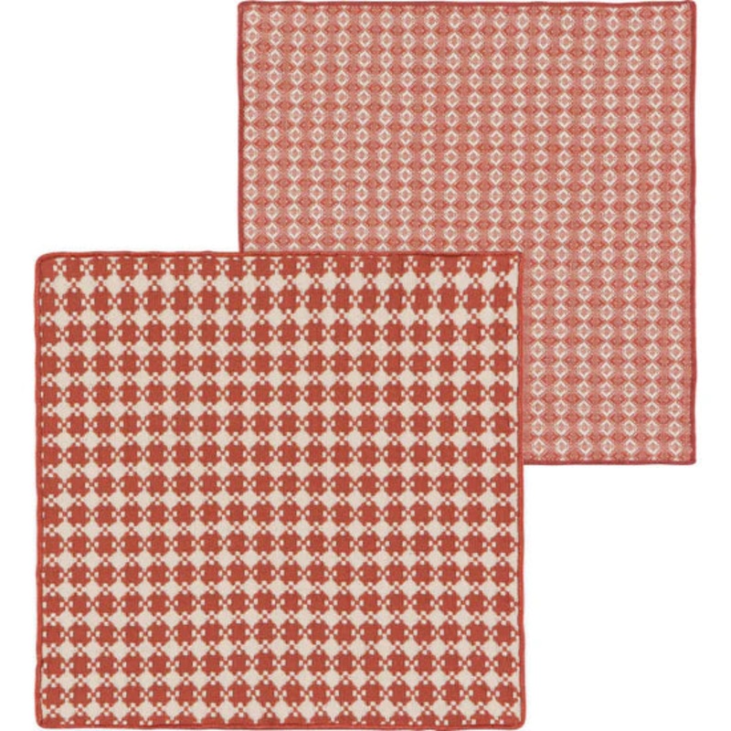 Facet Dishcloth Set - Clay