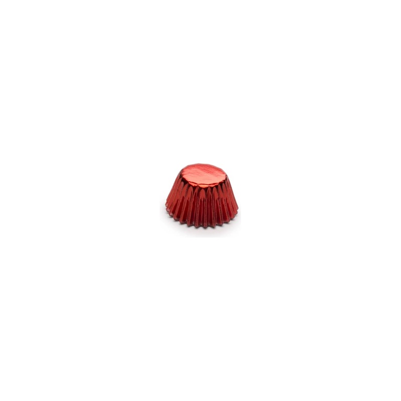 Petit Four Baking Cups - Red Foil