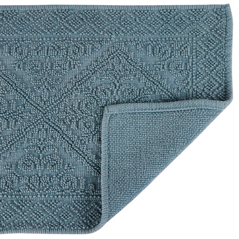 Tavira Bath Mat - Aqua