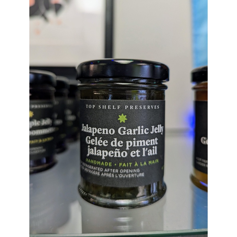 Top Shelf Preserves Jalapeno Garlic Jelly 60 ml