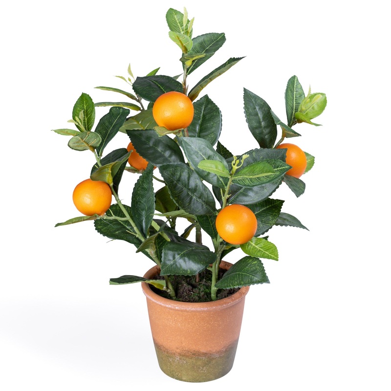Faux Orange Tree