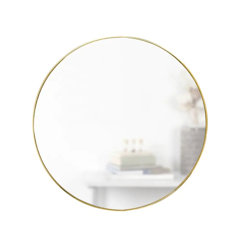 Hub Brass Mirror