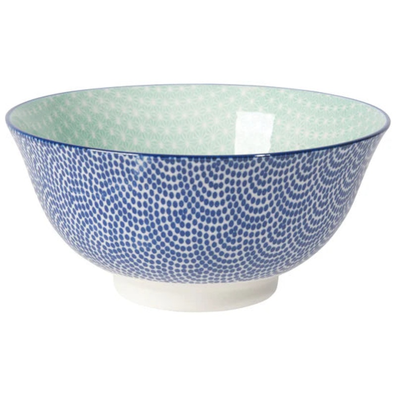 Medium Bowl - Blue Waves