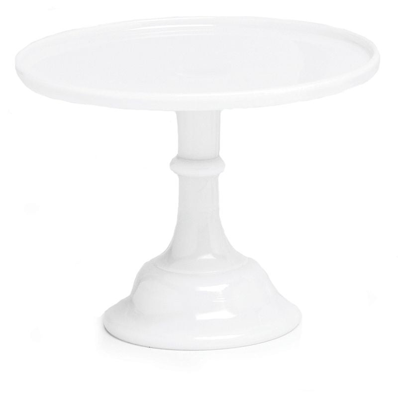 Mosser 10" Milk Glass Cake Stand