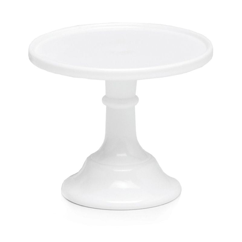 Mosser 6" Milk Glass Cake Stand