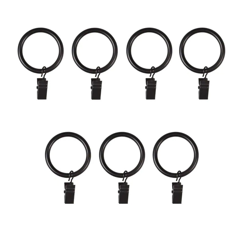 Umbra Large Clip Rings - Matte Black
