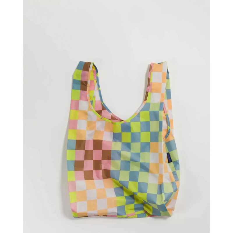 Baggu Tote Bag - Check Multi