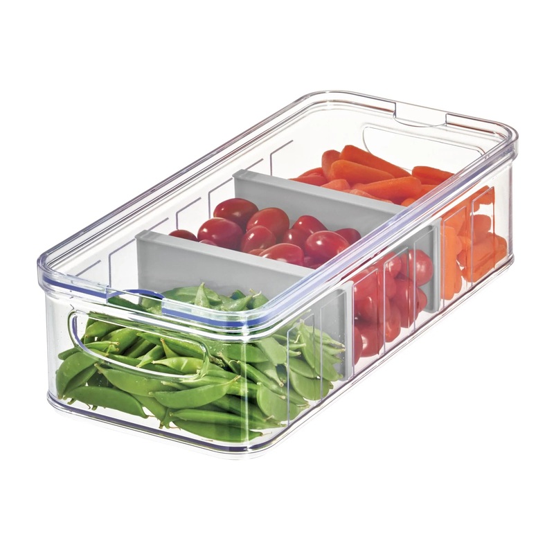 Crisp Large Divided Bin
