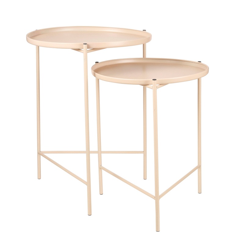 Dusty Pink Side Table - Small