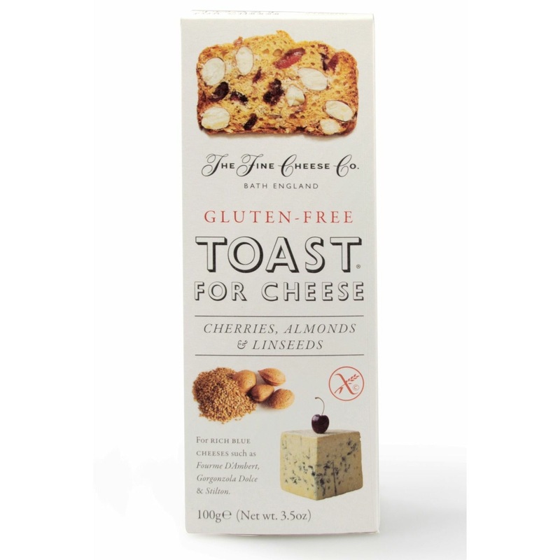 GF Cherry Almond Toast for Cheese