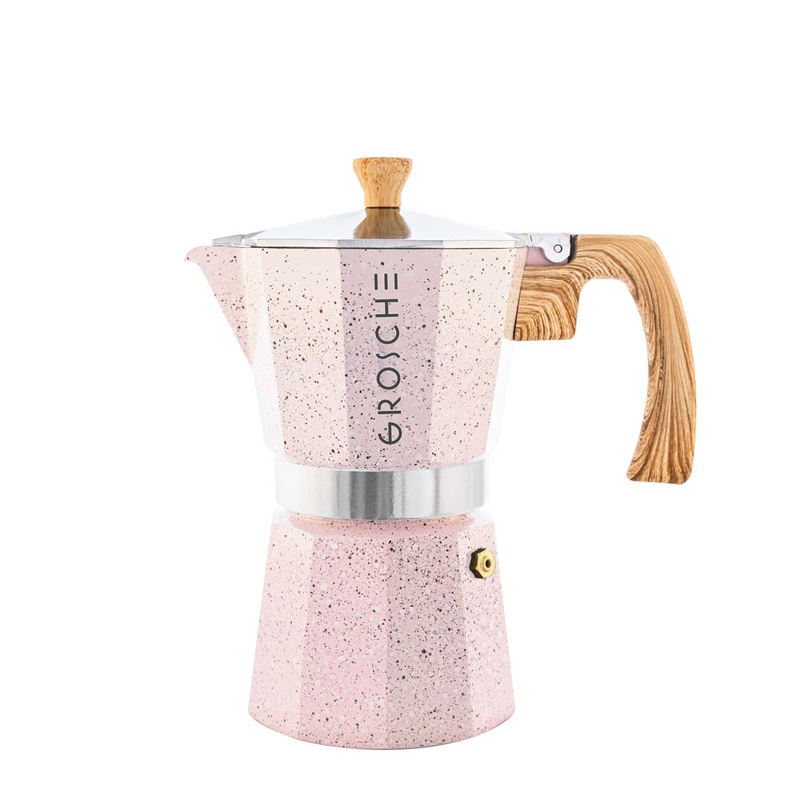 Grosche 6 Cup Milano - Stone Pink