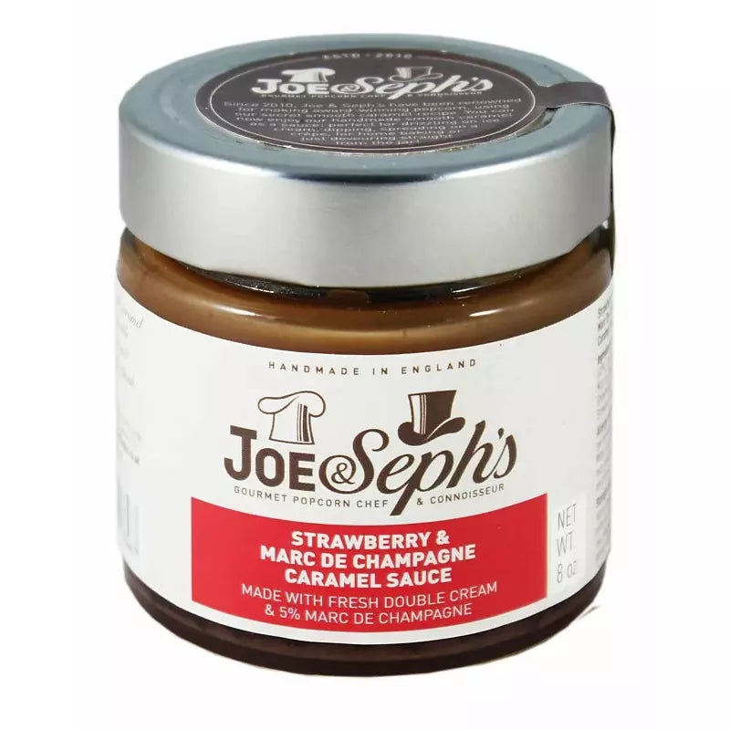 Joe & Seph's Strawberry & Champagne Caramel Sauce
