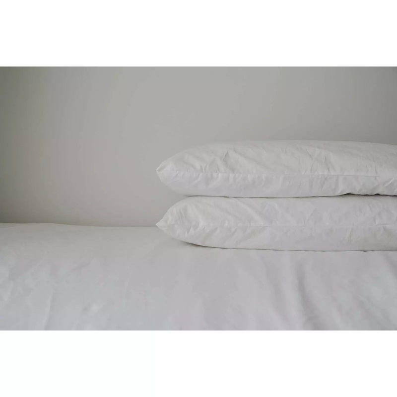 King Pillow Case Set - White